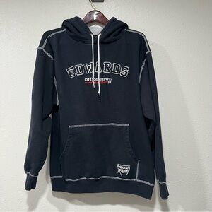 Vintage Carl Edwards #99 Office Depot Racing Fleece Hoodie Size Large RARE Roush